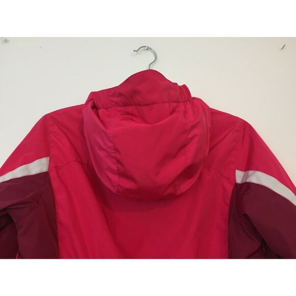 (JL) Y2K Lands' End Girls Jacket Size L (14) Winter Hooded Zip Lined Waterproof - Picture 5 of 9